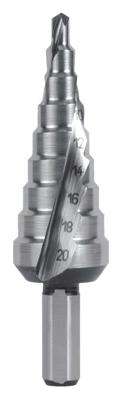 RUKO 101051 101051 HSS Getrapte boor Gezamenlijke lengte 75 mm 3 vlakken schacht 1 stuk(s) RUKO 101051 101051 HSS Getrapte boor Gezamenlijke lengte 75 mm 3 vlakken schacht 1 stuk(s)