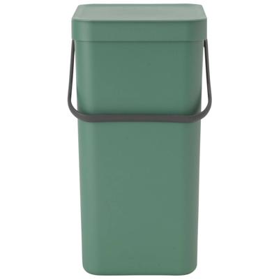 Brabantia Sort & Go afvalemmer 16 liter fir green