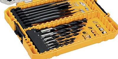 DeWalt Accessoires 57-delige Speedboor- en houtborenset | EXTREME | In TOUGH CASE - DT70758-QZ