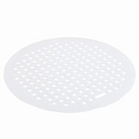 Wasbak Mat Rond Wit - thumbnail