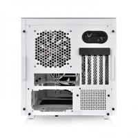 Thermaltake Divider 200 TG Snow Micro-tower PC-behuizing Wit 2 voorgeïnstalleerde ventilators, Zijvenster, Stoffilter - thumbnail