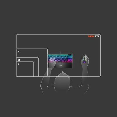 Muismat SteelSeries QcK Zwart - thumbnail