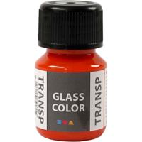 Creativ Company Glass color transparante verf - oranje, 30ml - thumbnail