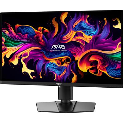 MSI MAG 271QPX QD-OLED Gaming Monitor 26,5 inch WQHD - Panel 2560 x 1440 Quantum Dot OLED, 360 Hz / 0,03 ms, 99,1% DCI-P3, ΔE≤2, DisplayHDR True Black 400 - DP 1.4a, HDMI 2.1, USB Type-C