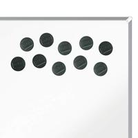 Nobo magneten, voor whiteboard, 38 mm, zwart, pak van 10 stuks - thumbnail