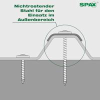 SPAX 4587000450257 Spengler-schroef 4.5 mm 25 mm T-STAR plus RVS A2 75 stuk(s) - thumbnail