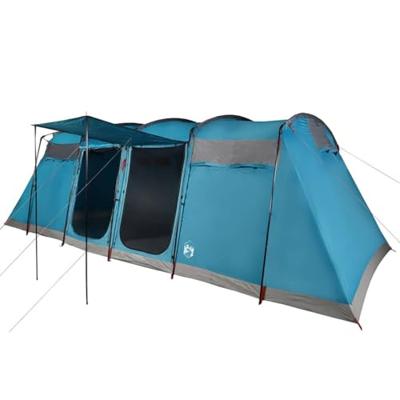 Tunneltent voor gezin 8-persoons waterdicht blauw Tunneltent voor gezin 8-persoons waterdicht blauw