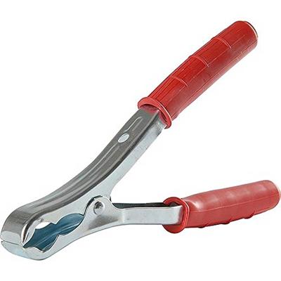 HERTH+BUSS laadtang charging clamp 120amp.red length 180 mm