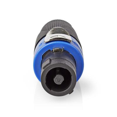 Nedis COTP16900BK Luidsprekerconnector Luidspreker 4-pins Female Zwart