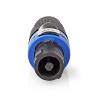 Nedis COTP16900BK Luidsprekerconnector Luidspreker 4-pins Female Zwart - thumbnail