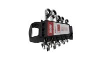 Gedore RED 3300872 R07205005 Steek-ringratelsleutelset 5-delig Sleutelbreedte (metrisch) 07 - 19 mm - thumbnail