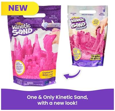 Kinetic Sand speelzand kristal - 907 gram - roze
