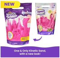 Kinetic Sand speelzand kristal - 907 gram - roze - thumbnail