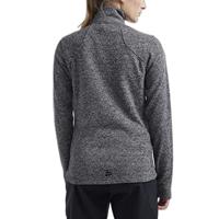 Craft 1912219 ADV Explore Heavy Fleece Jacket W - Grey Melange-Black - XS - thumbnail