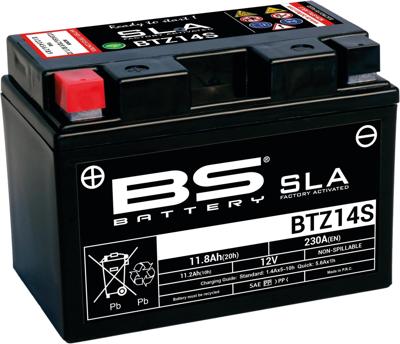 BS-BATTERY Bs-batterij batterij "btz14s / btz14s-bs". battery btz14s bs sla
