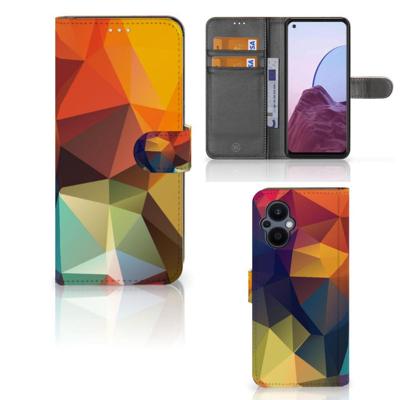 OPPO Reno 8 Lite | OnePlus Nord N20 | Book Case | Polygon Color OPPO Reno 8 Lite | OnePlus Nord N20 | Book Case | Polygon Color