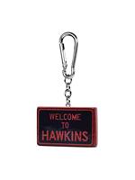 Stranger Things - Hawkins Sign 3D Polyresin Keychain - thumbnail