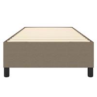 Boxspringframe stof taupe 90x200 cm - thumbnail