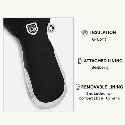 Hestra Heli Ski Want Dames Black / Offwhite 5