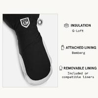 Hestra Heli Ski Want Dames Black / Offwhite 5 - thumbnail