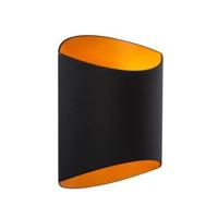 Lucide DILETTA - Wandlamp - 1xG9 - Zwart - thumbnail