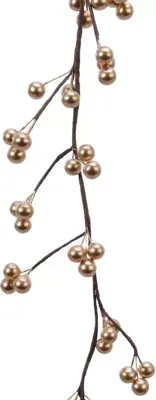 Everlands kunsttak bessen 130cm goud Everlands kunsttak bessen 130cm goud