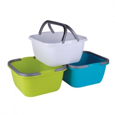 Mand met handvat 13 liter assorti