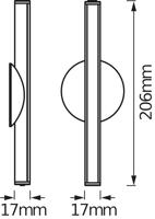 OSRAM HOMELIGHTING LEDstixx USB Silver 4099854497599 Buitenschijnwerper - thumbnail