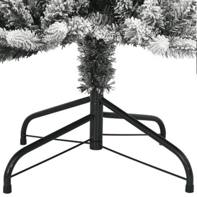 VidaXL Kunstkerstboom met 150 led's en sneeuw 120 cm VidaXL Kunstkerstboom met 150 led's en sneeuw 120 cm