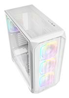Sharkoon ak5m rgb midi tower behuizing (wit | 2x usb-a | 1x usb-c | rgb | tempered glass) - thumbnail