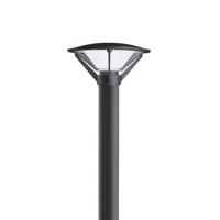 Louis Poulsen Kipp Bollard Vloerlamp - 3000K - Grondpin - Geaard - Donkergrijs - thumbnail