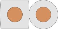 Goobay 67720 luidsprekerkabel 2 x 1,5 mm² CCA strengen/luidsprekerkabel, audiokabel per meter/luidsprekerkabel kabel kabel kabel audiokabel subwoofer/transparant / 10 meter - thumbnail