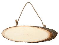 Deurbordje creativ company 6-10cm x 23-28cm hout | 10 stuks - thumbnail