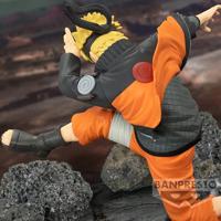 Naruto Shippuden Vibration Stars Figure - Naruto Uzumaki Flying Kick - thumbnail