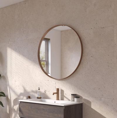 Ben Mimas ronde spiegel Ø80cm geborsteld koper