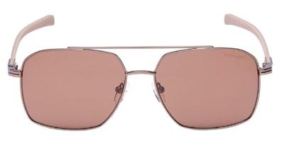 Formula 1 Eyewear zonnebril unisex vierkant cat. 4 bruin