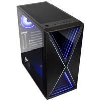 Kolink VOID X Midi-tower Gaming-behuizing, Behuizing Zwart - thumbnail