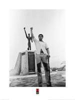 Kunstdruk Muhammad Ali - Black Power Salute 60x80cm - thumbnail