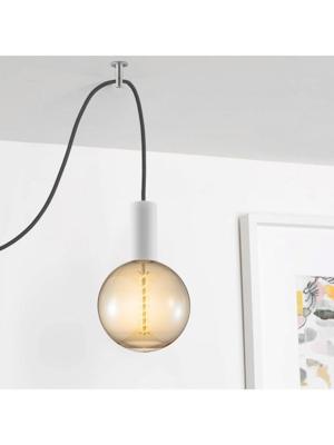 Light depot - plafondhaak - mat staal - Outlet