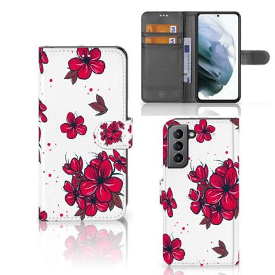 Samsung Galaxy S21 FE Hoesje Blossom Red Samsung Galaxy S21 FE Hoesje Blossom Red