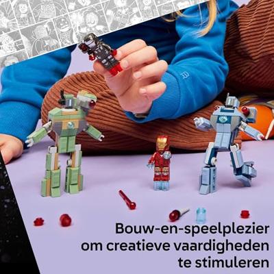 LEGO® MARVEL SUPER HEROES 76320 Iron Man & War machine VS hamer drones - thumbnail