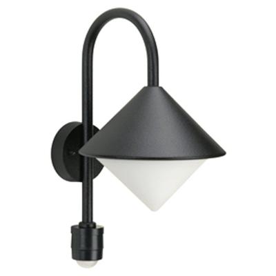 Albert Buitenlamp zwart bewegingssensorTriangle met sensor zwart - 660646