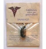 Hanger gezondheidssteen smaragd - thumbnail
