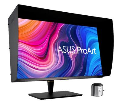 ASUS ProArt PA32UCX-PK 4K HDR IPS Mini LED-monitor - 32 inch, 1200 nits, 10 bit, Dolby Vision, HLG, 1152 zones, 99% DCI-P3, 99,5% Adobe RGB, 100% sRGB/Rec. 709, hardwarekalibratie, Thunderbolt 3