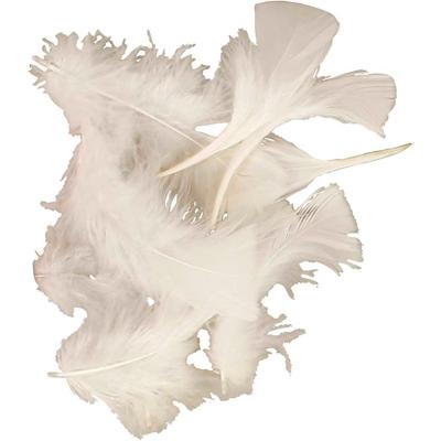 Creativ Company Dons, afm 7-8 cm, ca. 375 stuk, wit, 50 gr/ 1 doos