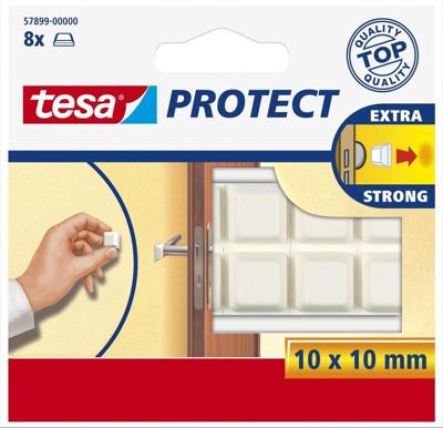 tesa tesa beschermbuffer (l x b) 10 mm x 10 mm Wit Inhoud: 8 stuk(s)