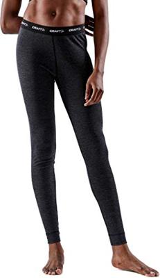 Craft 1909710 Core Wool Merino Set Wmn - Black Melange - L Craft 1909710 Core Wool Merino Set Wmn - Black Melange - L