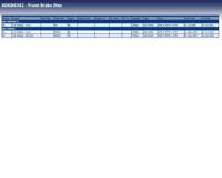 Remschijf voor ADG04342 - thumbnail