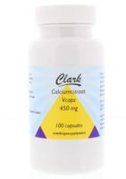 Clark Calciumcitraat 450mg Capsules - thumbnail