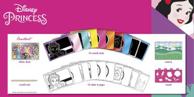 Totum disney princess scratchboek